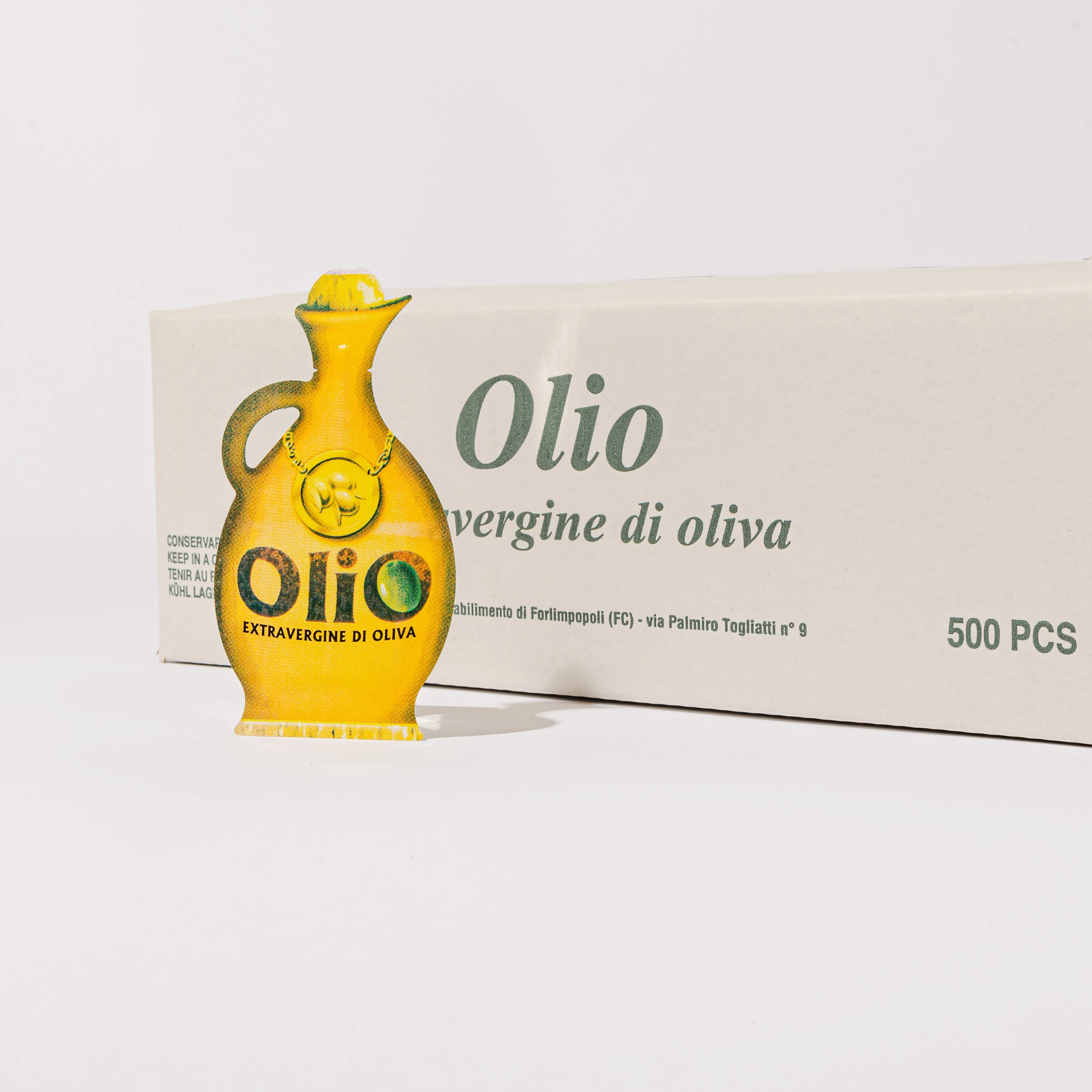 olio extravergine oliva monodose igienico scatola horeca