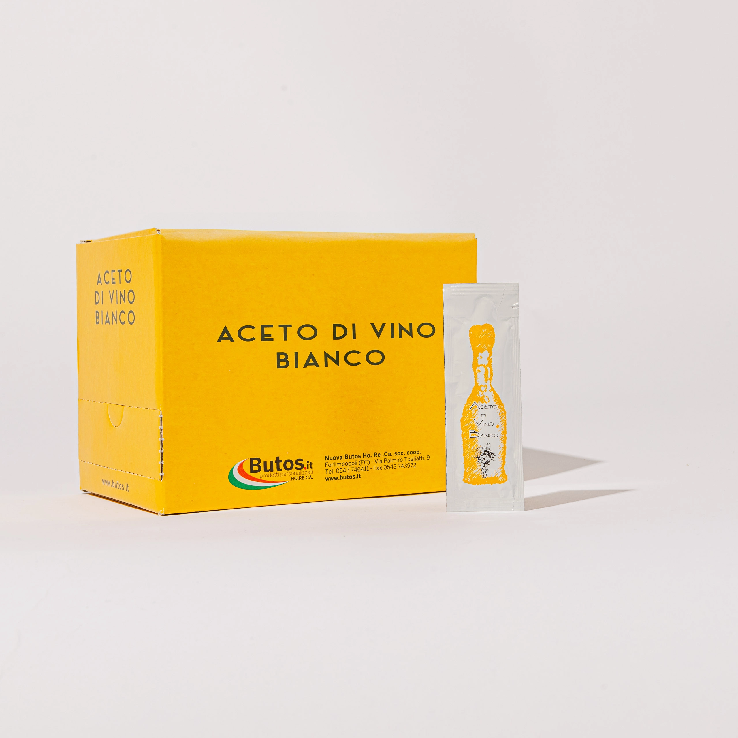 aceto vino bianco monodose pratico dispenser horeca
