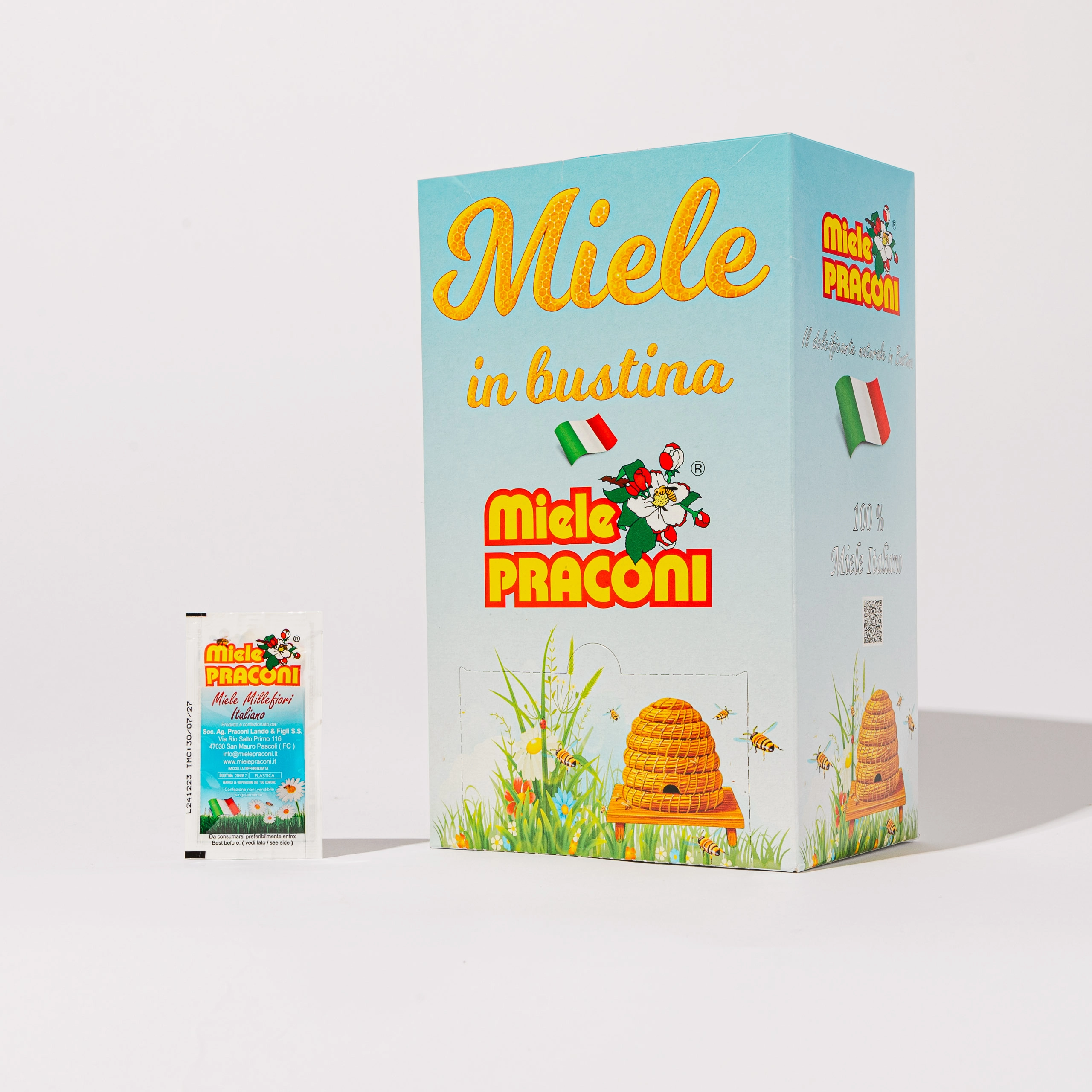 miele in bustina monodose dispenser horeca